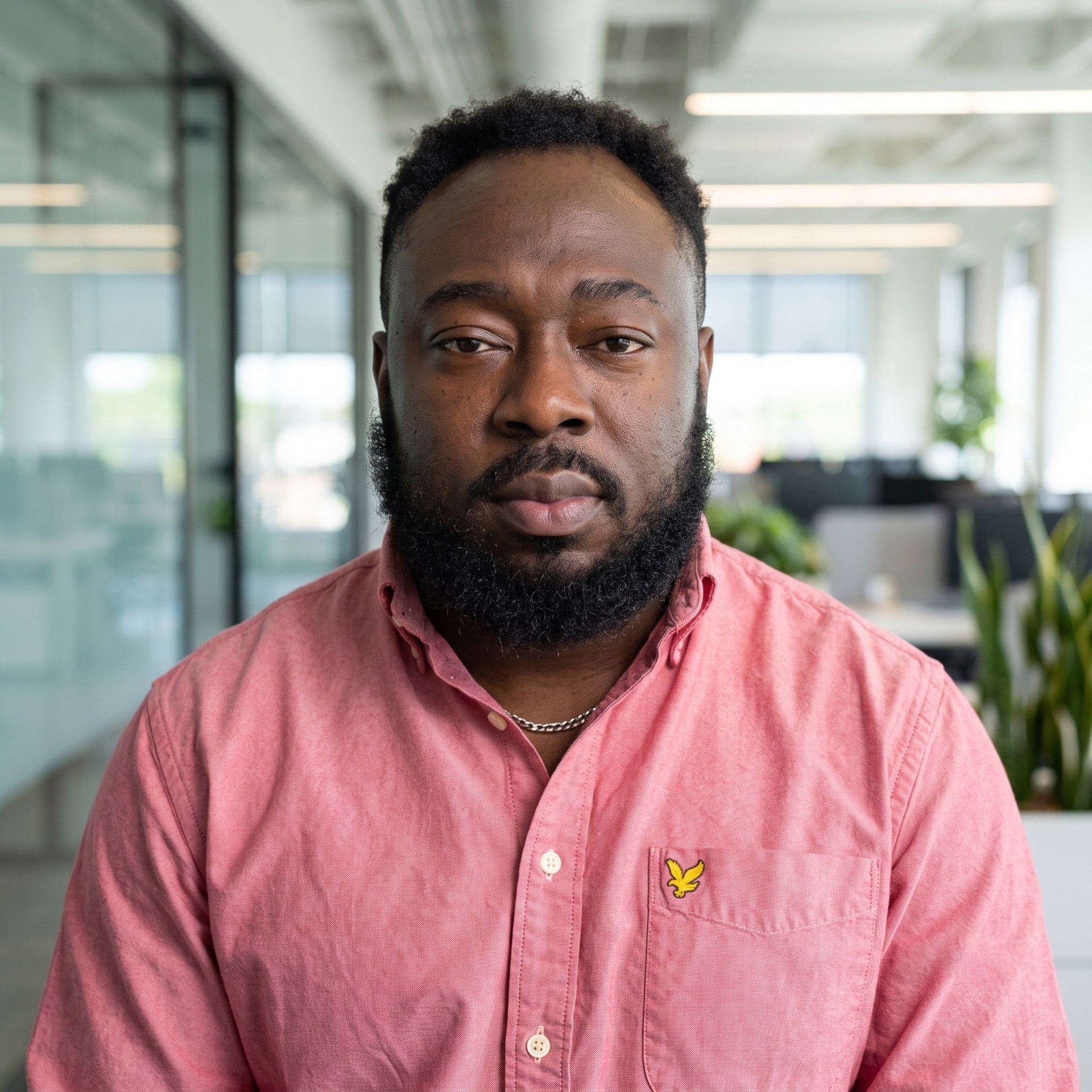 Portrait of Amoako Mensah, Director at A-Luxe
